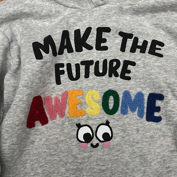 GIRLS H&M Hoodie like new Sz 8-10 - Picture 3 of 6
